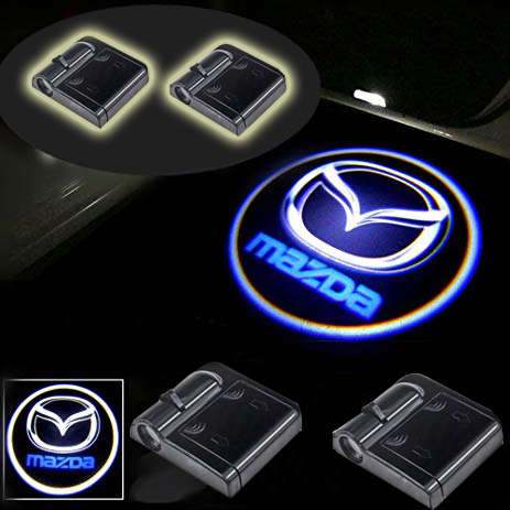 Wireless Car Door LED Projector Logo Light - Mazda