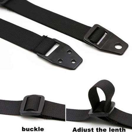 Adjustable TV and Furniture Anti Tilt Wall Fixed Strap - Pack of 2