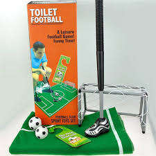 Mini Toilet Football Game Set