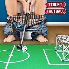Mini Toilet Football Game Set