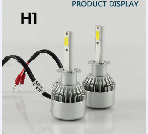 LED Globes Vehicle Car Bulb Kit 6000k White - H1