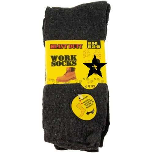Heavy Duty Men`s Work Socks