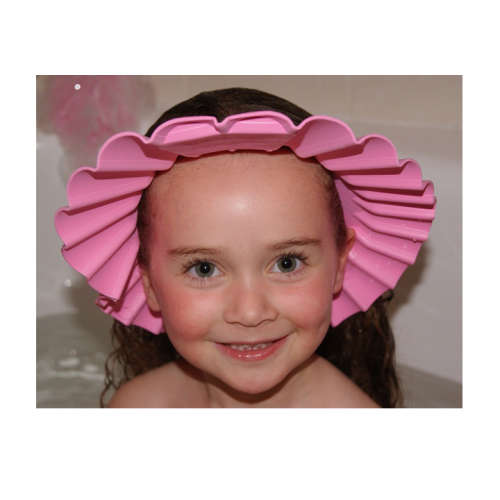 Baby Shampoo Cap - Pink