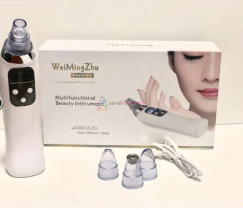 Derma Suction Facial Pore Cleaner - Dark Spot, Black Head and Acne Remover