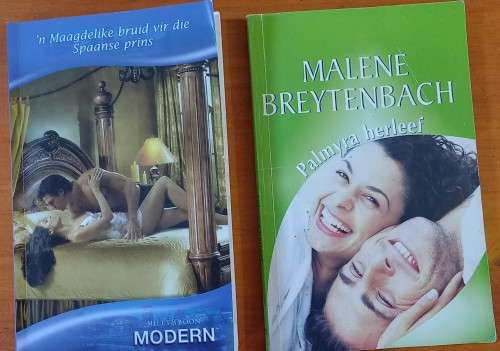 Afrikaans Adult Story Books x 2