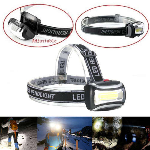 600 Lumens 3W Outdoor Working COB Headlight Lamp