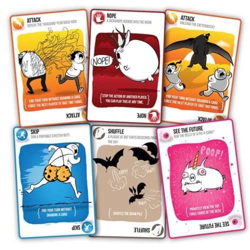 Exploding Kittens Card Game