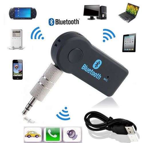 Bluetooth 3.0 Car / Home Audio Stereo System Music Receiver with Hands-Free Function Mic