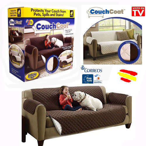 Reversible Washable Sofa Cover - Double
