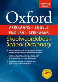 Oxford Dictionary: English and Afrikaans