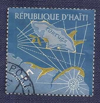 Haiti.1961.Tourism.  Map of Tortuga Island 5c