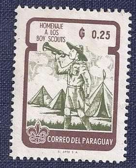Paraguay.1962.Boy Scouts Movement   0.25