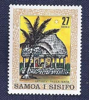 Samoa.1980.Christmas  Full set unhinged mint