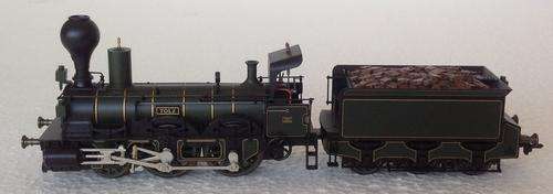 Marklin HO old Time Logging Locomotive 34971