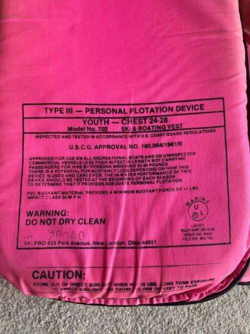 Youth Life Jacket age 6-11 years