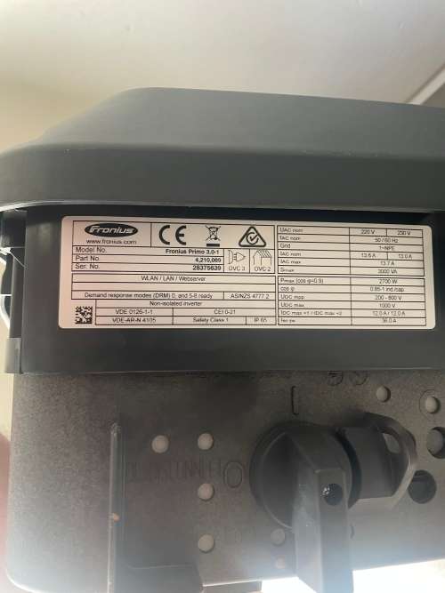 Inverter 3kw Fronuis Grid Tied Inverter