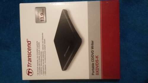 NewTranscend Portable CD/DVD Writer