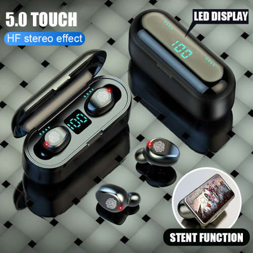 TWS Touch Bluetooth Earbuds with 2000mAh Powerbank