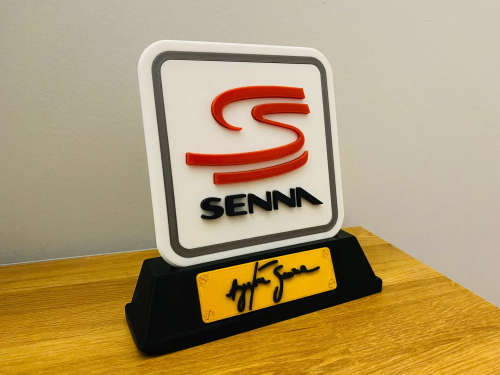 SENNA - In memory of the F1 legend - 3D Printed
