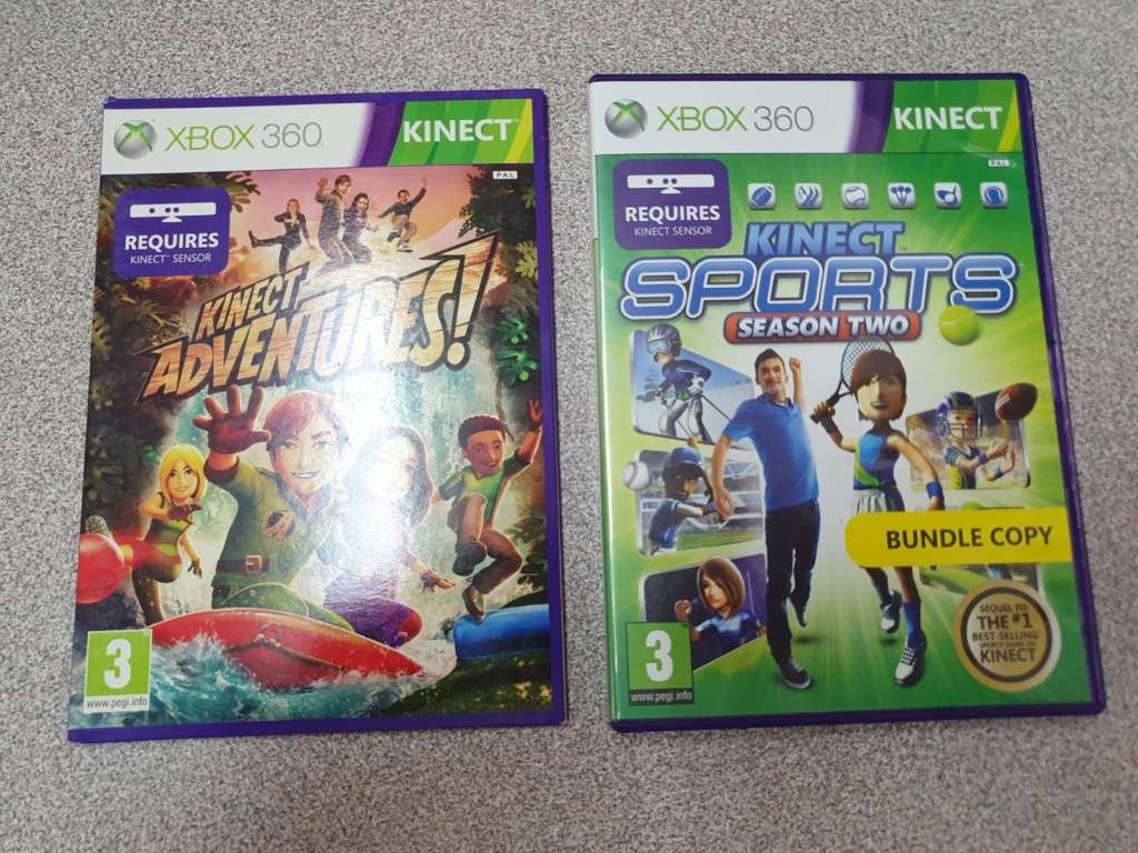 Xbox 360 E 4GB with Kinect and 2 Controllers