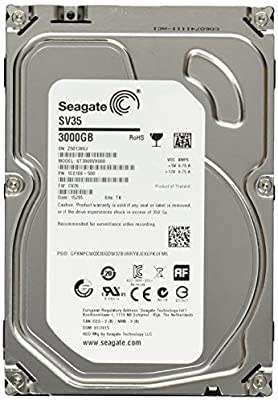 Seagate SV35 3TB 7200RPM SATA 6-Gb/s 64MB Cache 3.5-Inch Internal Drive