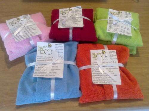 BeeBee's Winter Warmers - Towel Microwave Bag TRIPLE compartments