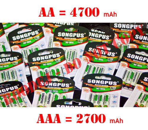 Brand new AA Rechargeable Batteries