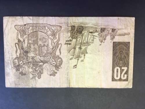 South Africa Twenty Rand GPC de Kock 3rd Issue 1984