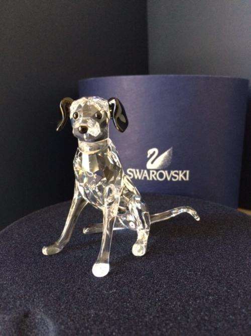 Swarovski crystal figurine ~ Dalmation dog (mother)