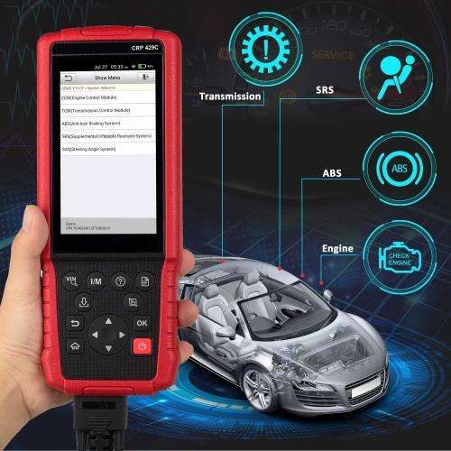 Launch 429C11 reset functions diagnostic scanner