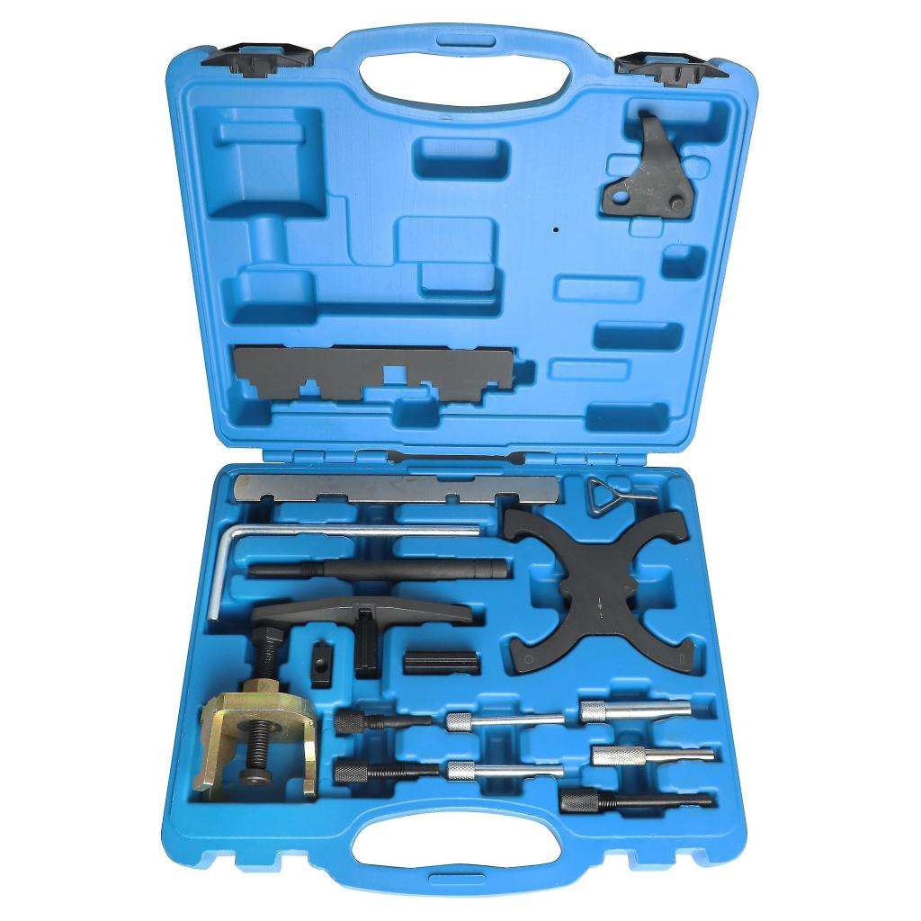 Engine Timing Tool Kit Compatible with Ford Mazda Camshaft Flywheel Locking Tools 1.4 1.6 1.8 2.0 Di