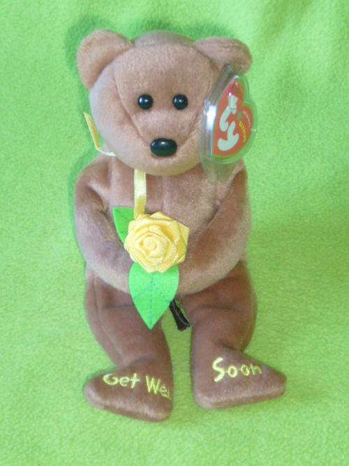 **** Brand New Plush Toy -Teddy "Get Well Soon" ****