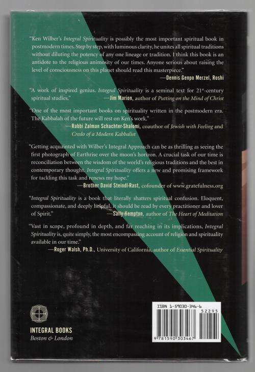 Integral Spirituality: A Startling New Role for Religion  --  Ken Wilber