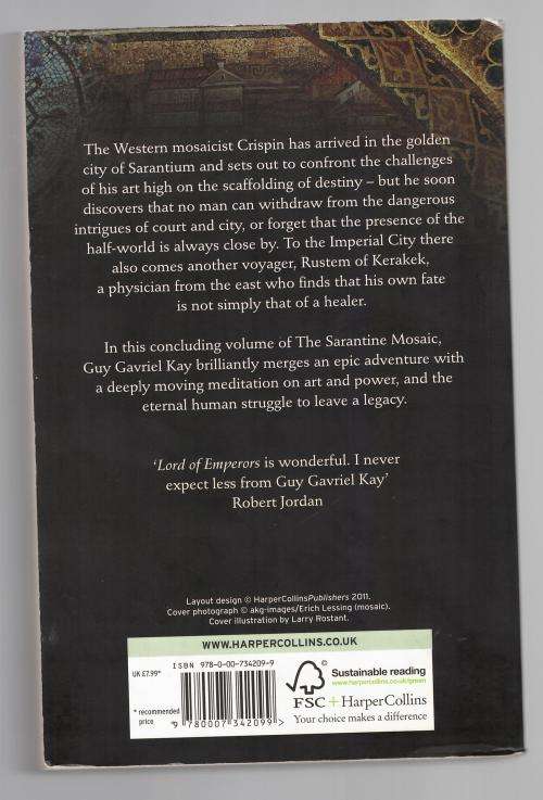 Lord of Emperors  --  Guy Gavriel Kay