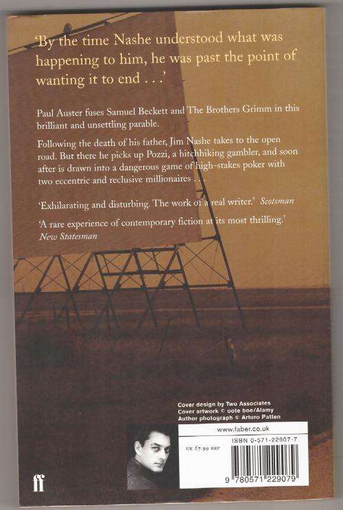 The music of chance  --  Paul Auster