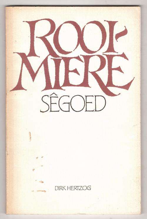Rooimiere  -  Dirk Hertzog * Geteken *