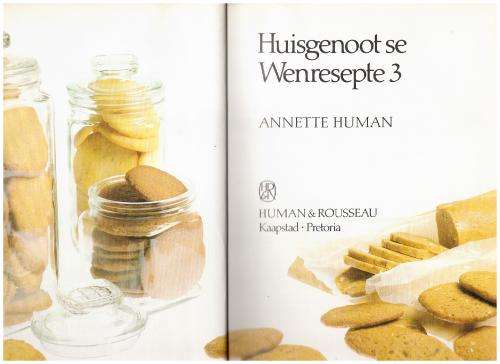 Huisgenoot: Wenresepte 3  --   Annette Human