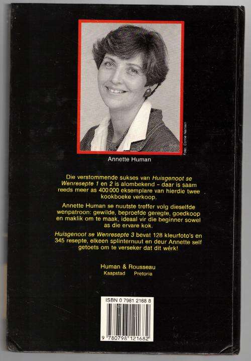 Huisgenoot: Wenresepte 3  --   Annette Human