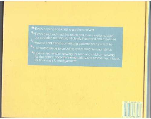 Sewing and Knitting: A Reader's Digest Step-by-Step Guide