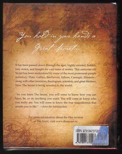 The Secret -- Rhonda Byrne