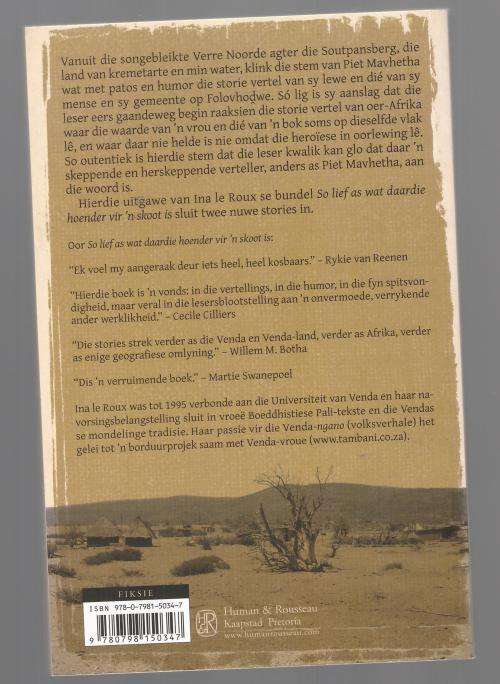 Die reën kom nie maklik nie: stories van agter die Soutpansberg -- Ina Le Roux