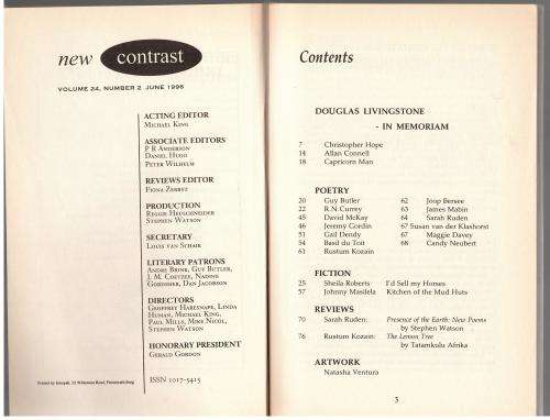 New Contrast 94 - Volume 24, Number 2, June 1996