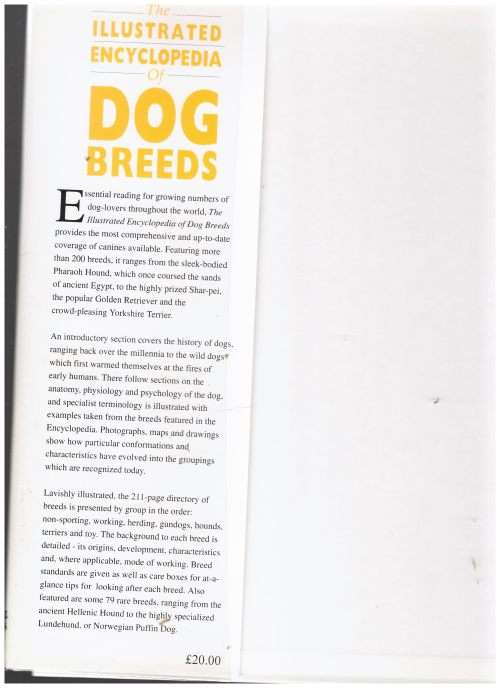 The Illustrated Encyclopedia of Dog Breeds -- Joan Palmer
