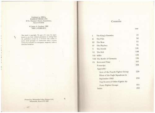 Tumult in the Clouds -- James A. Goodson * SIGNED *