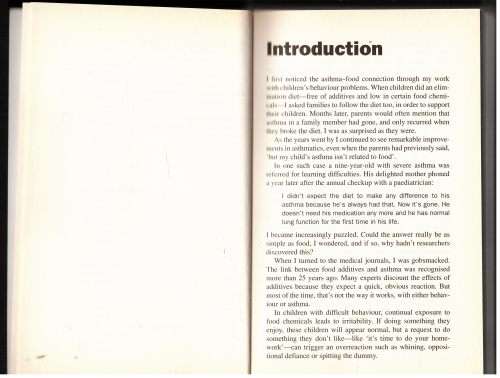 Fed Up with Asthma: How Food Affects Asthma and what You Can Do about it -- Sue Dengate