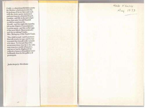 Fillets of Plaice -- Gerald Durrell