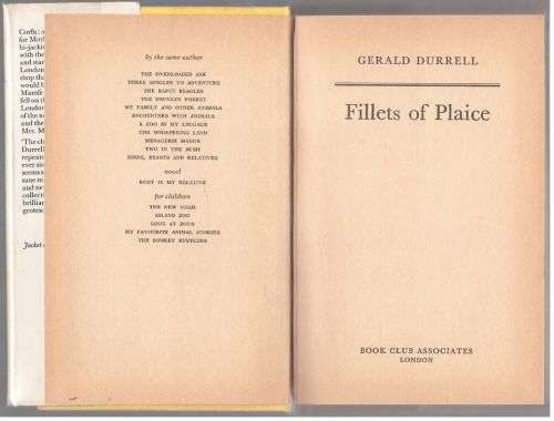 Fillets of Plaice -- Gerald Durrell