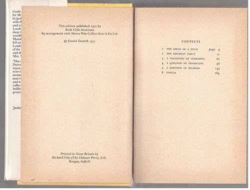 Fillets of Plaice -- Gerald Durrell