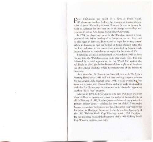 The Rugby War - Peter FitzSimons