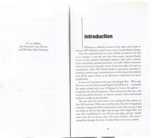 The Rugby War - Peter FitzSimons